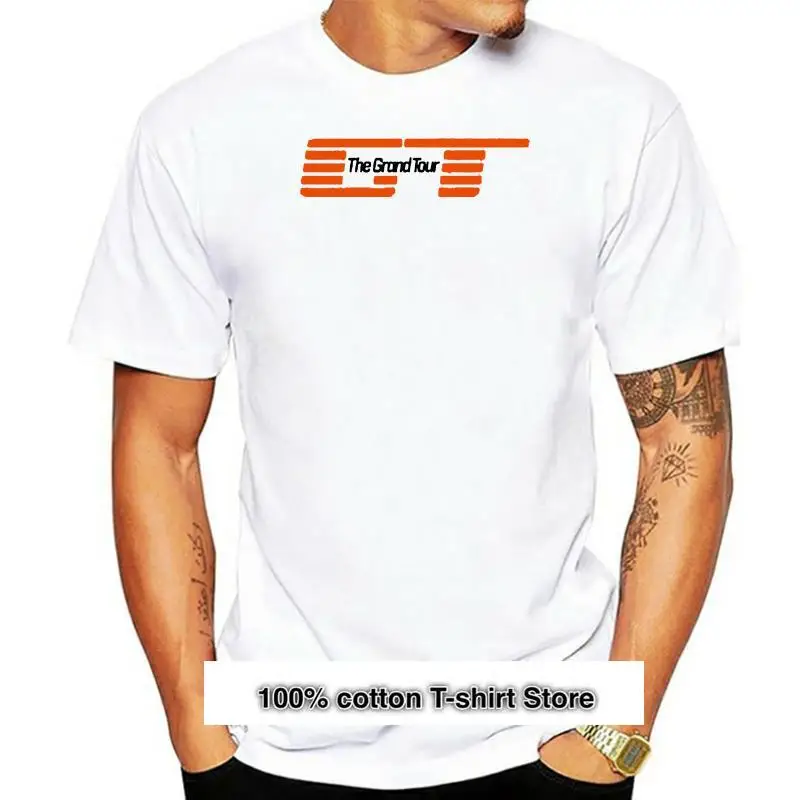 

Camiseta blanca con logotipo de Tv para hombre, talla S, M, L, XL, 2XL, 3XL