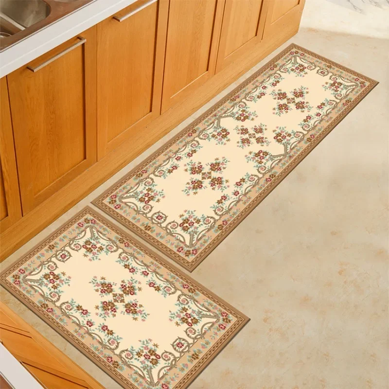 Кухонный ковер напольный коврик для ног утолщенный в европейском стиле ванной