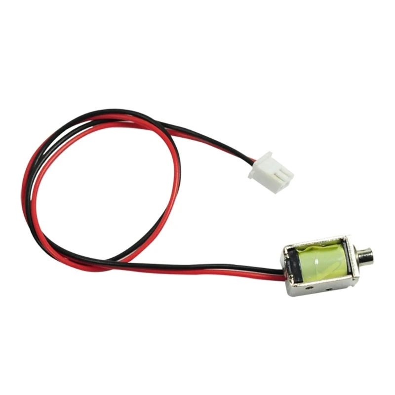 

5V-6V 8mm x 10mm Mini Tiny Push-Pull Square Solenoid Through Type Electromagnet Stroke 4mm