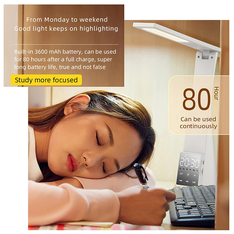 Светодиодная настольная лампа современный деловой офисный ночник с сенсорной