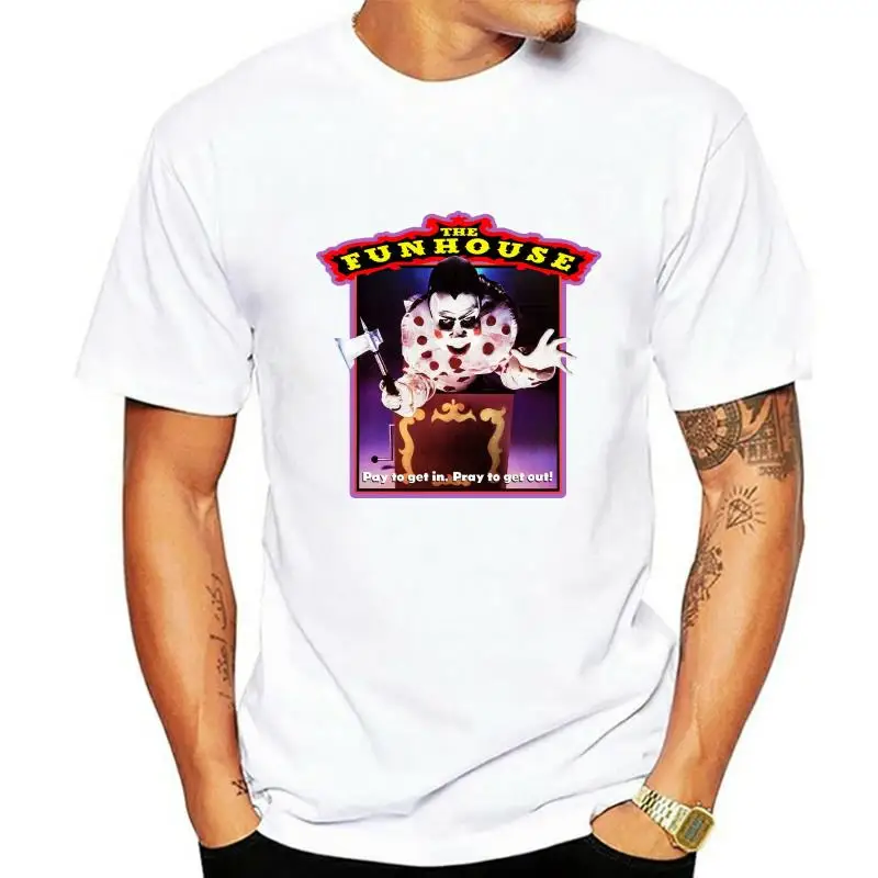 

80 ужасов, классический постер Funhouse, художественная футболка на заказ любого размера, любой цвет
