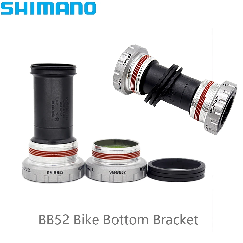 SHIMANO DEORE SM-BB52 Нижний кронштейн для велосипеда 68/73 мм оригинальный пресс BB52 MTB