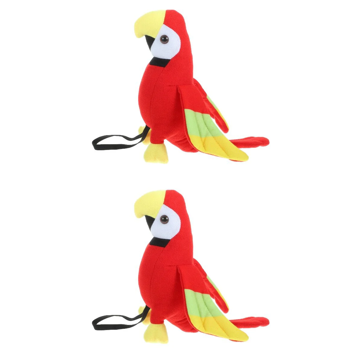 

Apparel Shoulder Parrot Plush Bird Simulated Realistic Adornment Pirate Costume Supply