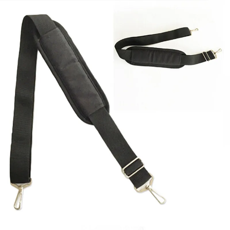 

145Cm Length Bag Strap Men Briefcase Laptop Bag Belt High Quality Strong Shoulder Strap Bag Accessories Black Nylon Bag Strap