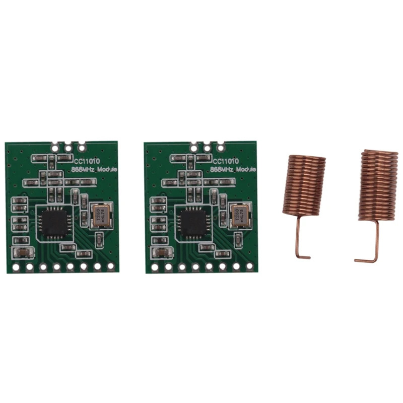 

CC1101 868Mhz Wireless Module Long Distance Transmission With Antenna Pack Of 2