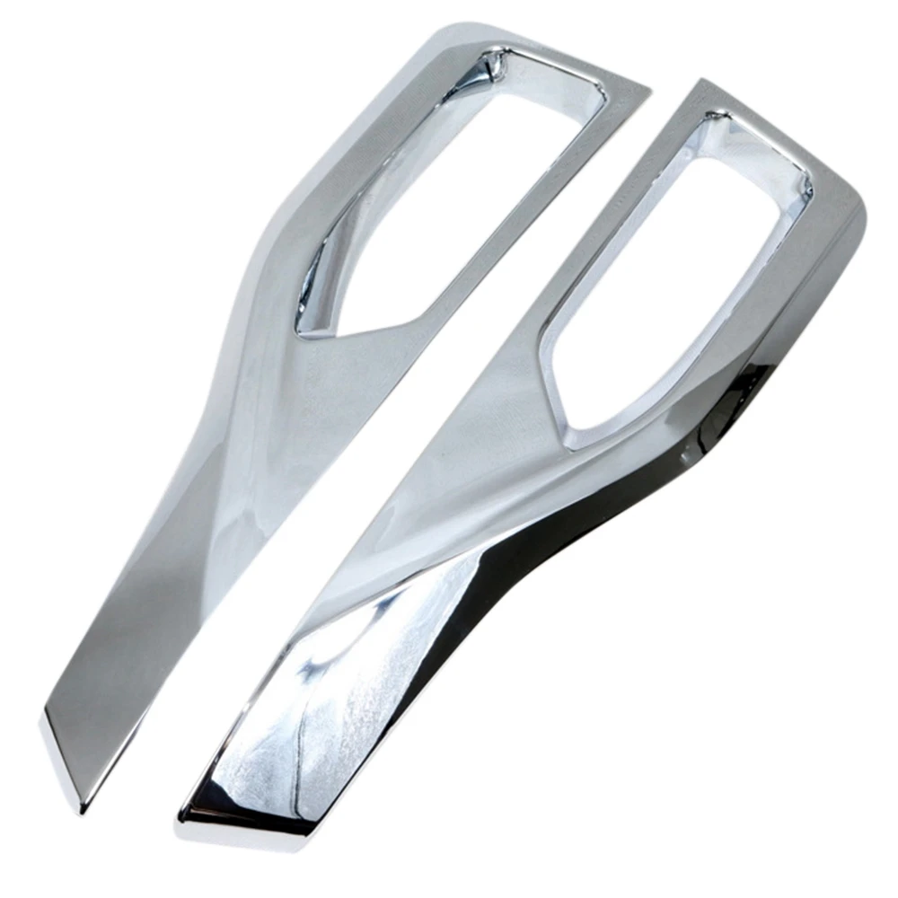 

Для Nissan Leaf ZE1 2018 2019 2020 2021 2022, Хромированная передняя противотуманная фара, обшивка детской лампы, ободок, декоративная рамка