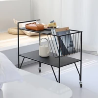 nordic dining room cart living room kitchen island table simple designer storage shelves household furniture apartment trolley
