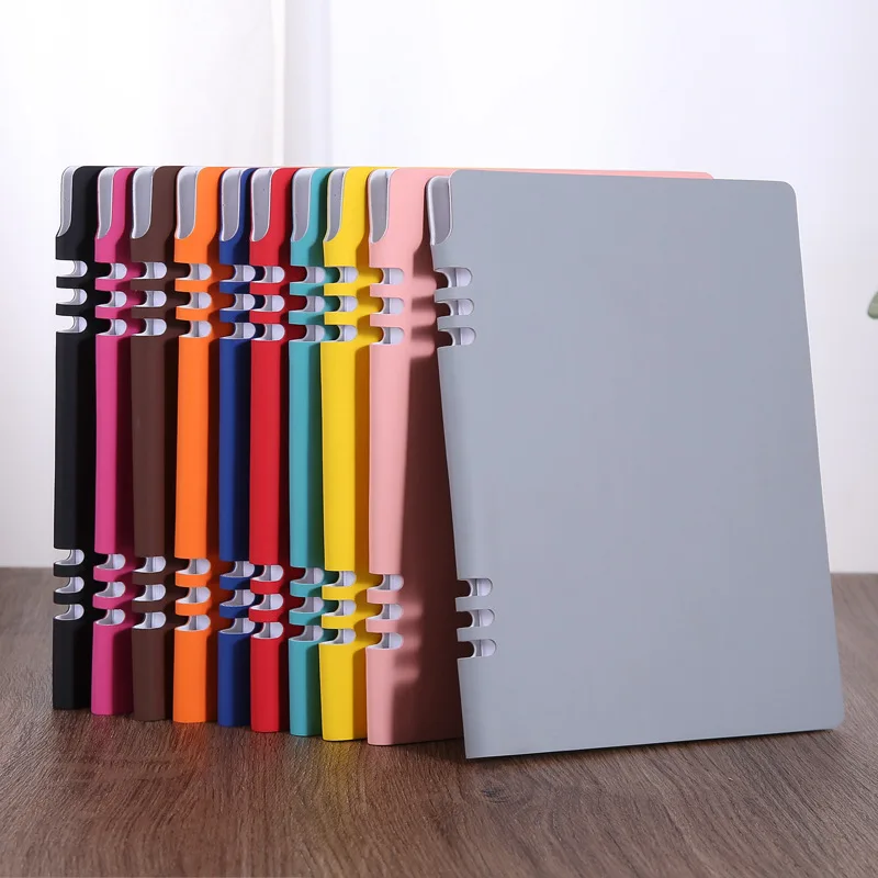 

a5 core soft cover notepad cover can be customized with logo printing soft leather notebook