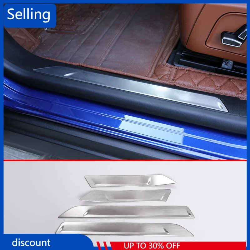 

Для Maserati Levante 2016 2017 внутренняя отделка автомобиля полоса из нержавеющей стали со встроенным порогом отделка Крышка Аксессуары Быстрая доставка