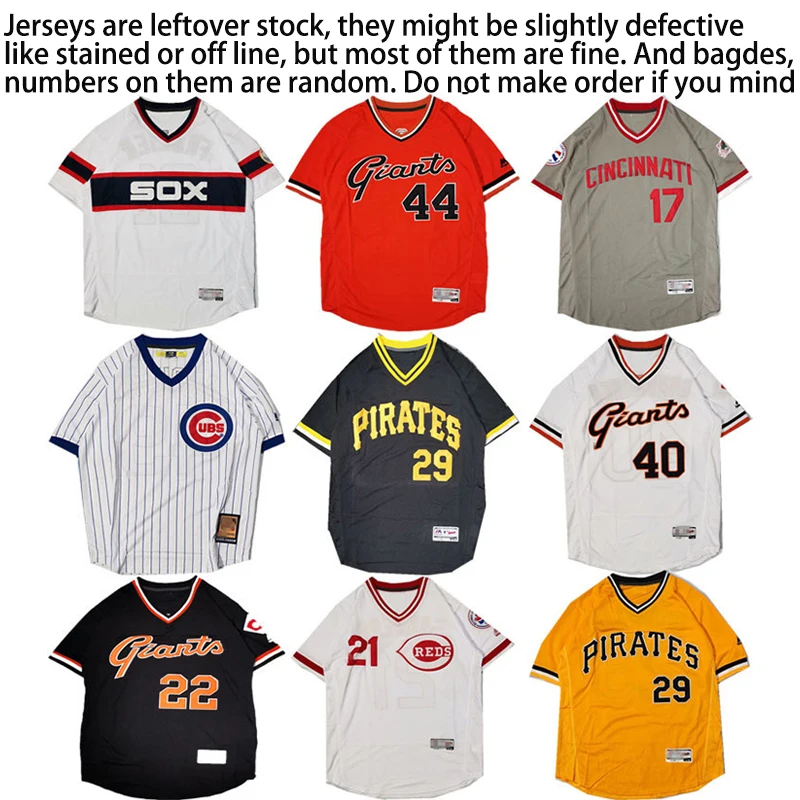 

Leftover Stock Random Number Summer Letter Embroidery Baseball Plus Size t shirt Harajuku Hip Hop Short Sleeve Shirts Top