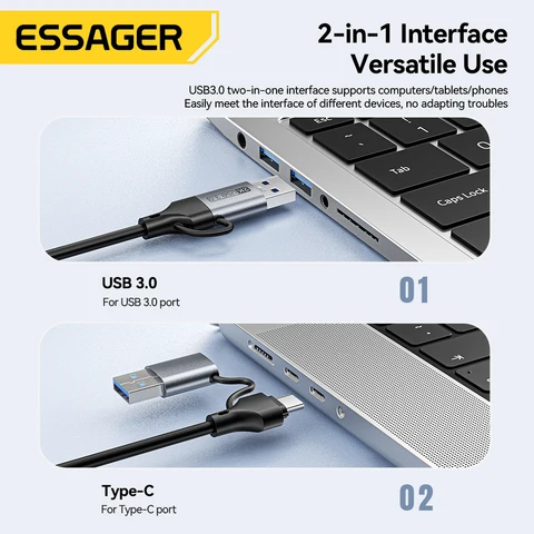 Essager Карта видеозахвата USB3.0 4K