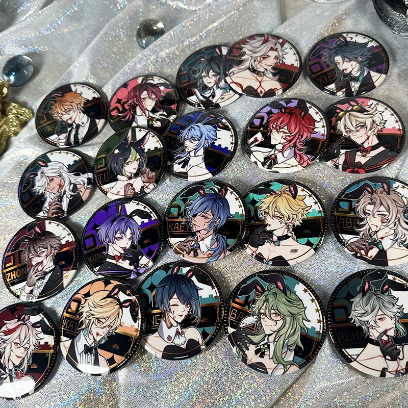 Игра Genshin Impact Kunikuzushi Arataki Прокат теснари Кролик мальчик серия значок брошь Косплей