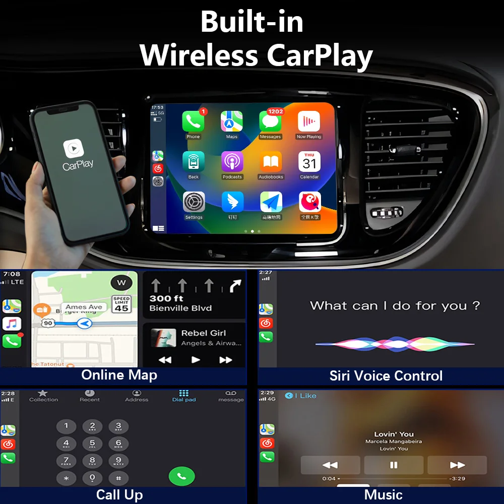 Автомобильное радио CHSTEK для Jeep Dodge Grand Cherokee Compass Challenger зарядное устройство Durango