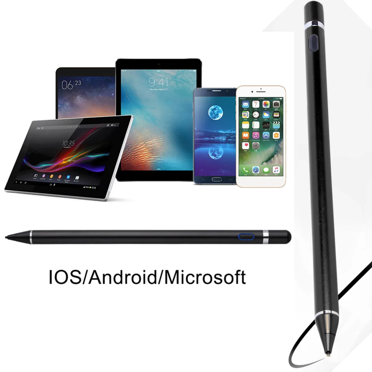 

Стилус для Apple Pencil iPad, сенсорный Стилус для планшета iOS Android, универсальный стилус для телефона, карандаш для Huawei Samsung Xiaomi