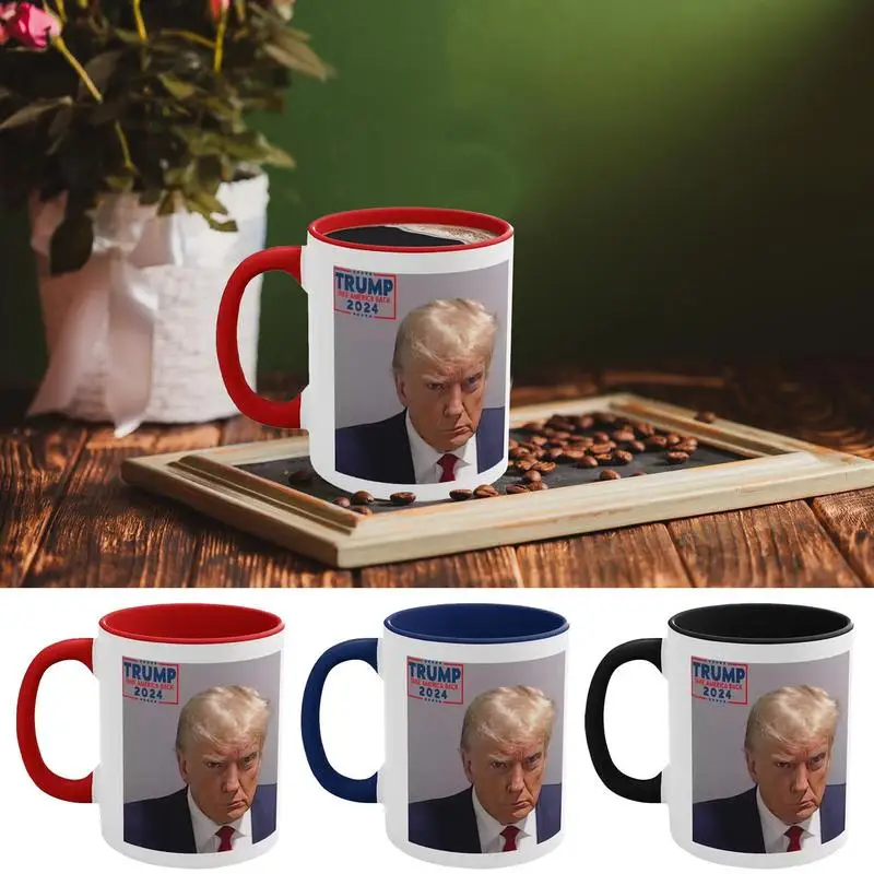 

Trump Mug Shot Custom Funny Coffee Cups High Quality Long Lasting Trump Ceramic Mug Trump Coffee Mugs For Personalised Gift