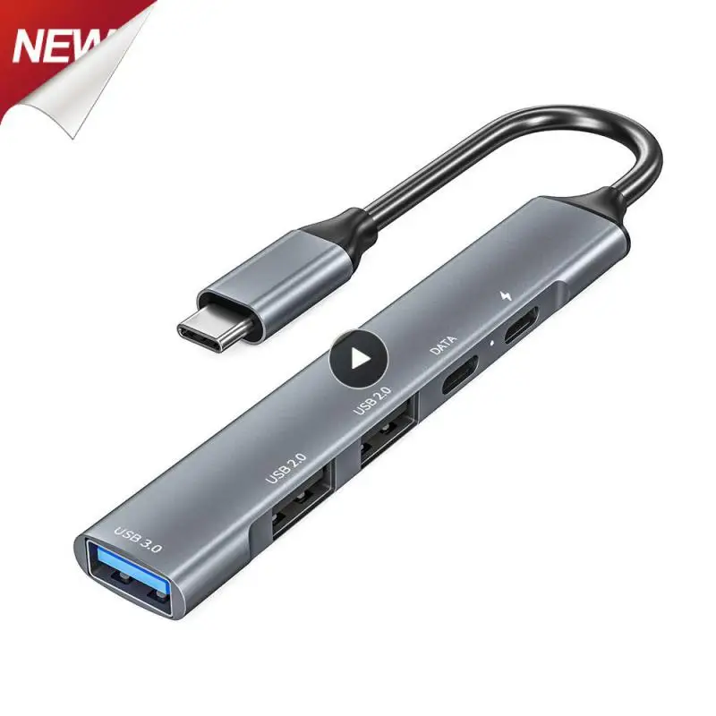 Компьютерный концентратор черный многофункциональный портативный прочный