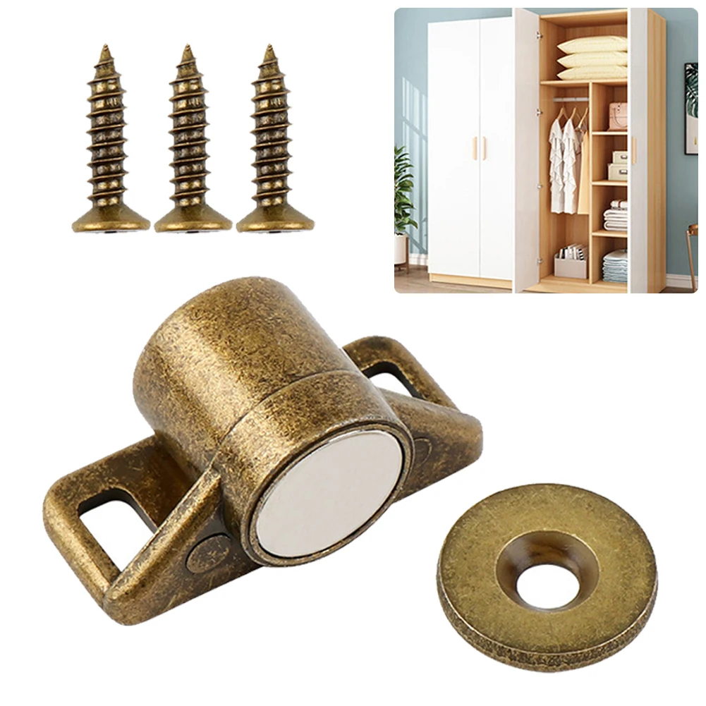 

Cabinet Catches Magnetic Catch Latch Green Bronze Sliding Doors Strong Magnetic Zinc Alloy Cupboard Closer Drawers Latch