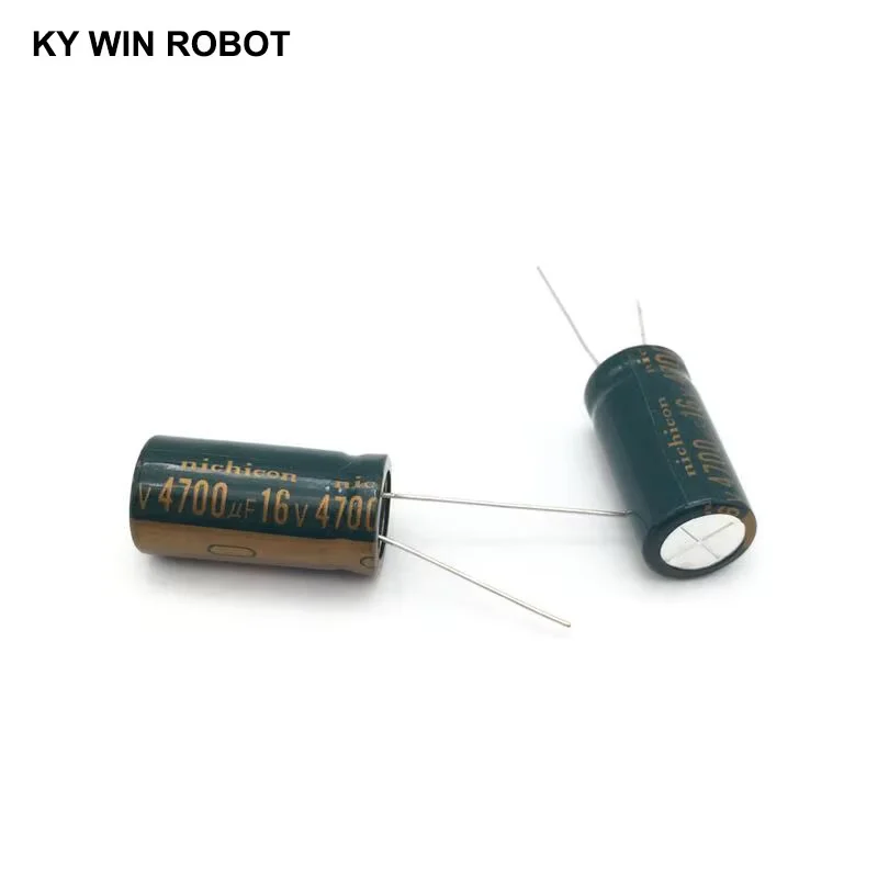 5 шт. Алюминиевый электролитический конденсатор 4700 мкФ 16 В 13*25 мм радиальный