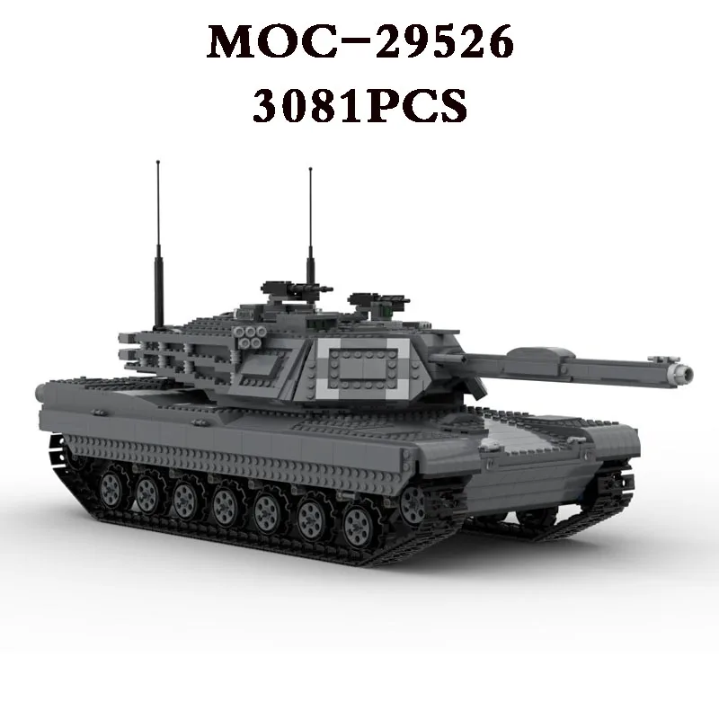 

Строительный бак MOC-29526M1 Abu Bridge, электрический пульт дистанционного управления, строительные блоки с высокой степенью сложности, Рождественский подарок «сделай сам»