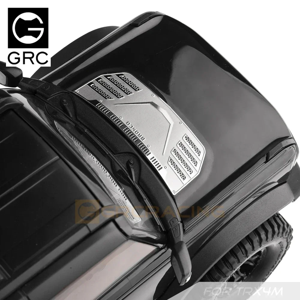 Фото GRC TRX4M Декоративный лист из нержавеющей стали F #   Опционарные детали для обновления капота TRX4m Bronco # G179FS/B №2
