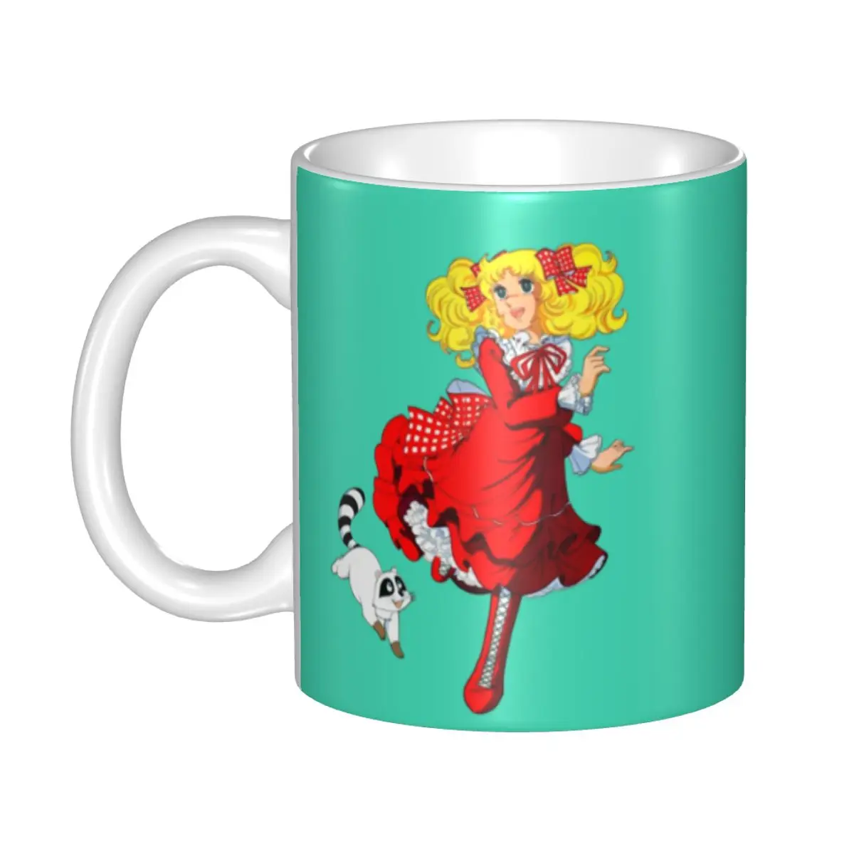 

Candy White And Klin Mugs Custom Anime Manga Coffee Ceramic Mug Creative Gift Men Women Outdoor Work Camping Cup