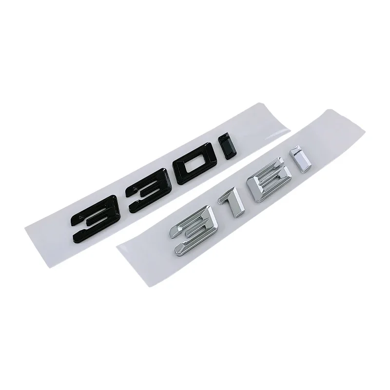 ABS боковой значок на кузов автомобиля наклейка багажник для BMW 318i 316i 320i 323i 335i 325i 328i