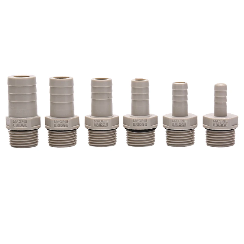 

Plastic Pagoda Joint Silicone Tube Hose Water Pipe Joint Plastic Air Outlet 6/8/10/12mm Barb Straight Flexible Hose Connectors