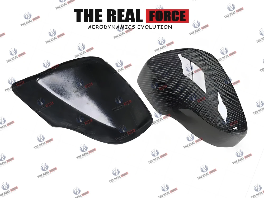 

For Subaru 18-20 Legacy Carbon Fiber Add Stick on Side Rearview Mirror Covers