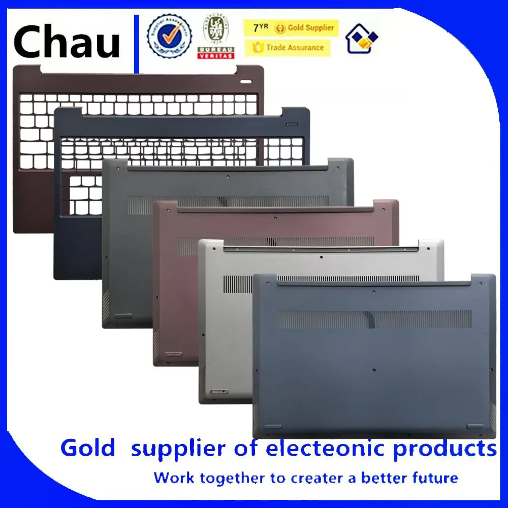 Фото Новая крышка для ноутбука Chau Ideapad S340-15 S340-15IWL S340-15API S340-15IIL / Нижняя крышка корпуса / Долняя часть корпуса №1