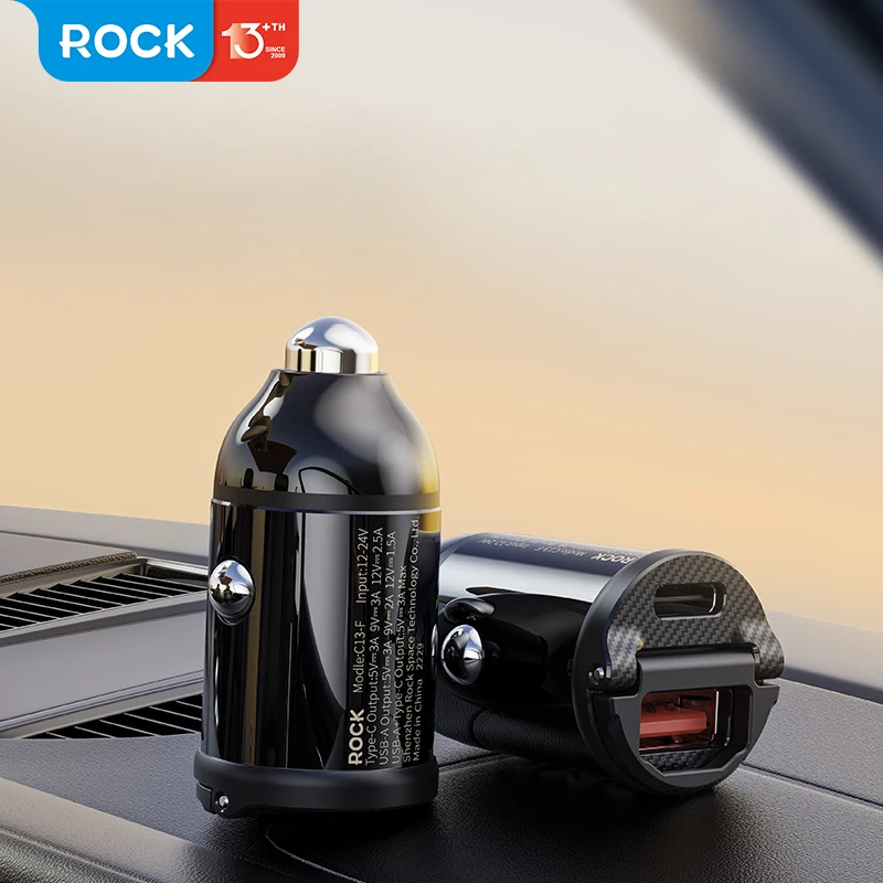 Автомобильное зарядное устройство с двумя USB-портами, 30 Вт, 5 В, 3 А