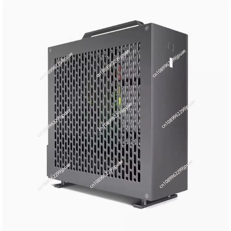 Для Lzmod Mini A24-V5 2 0 два слота один дисплей 1U блок питания ITX шасси с двухсторонней