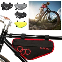 bicycle triangle bag polyester cycling panniers saddle bags portable front tube frame bag mtb mountain bicycle accessories