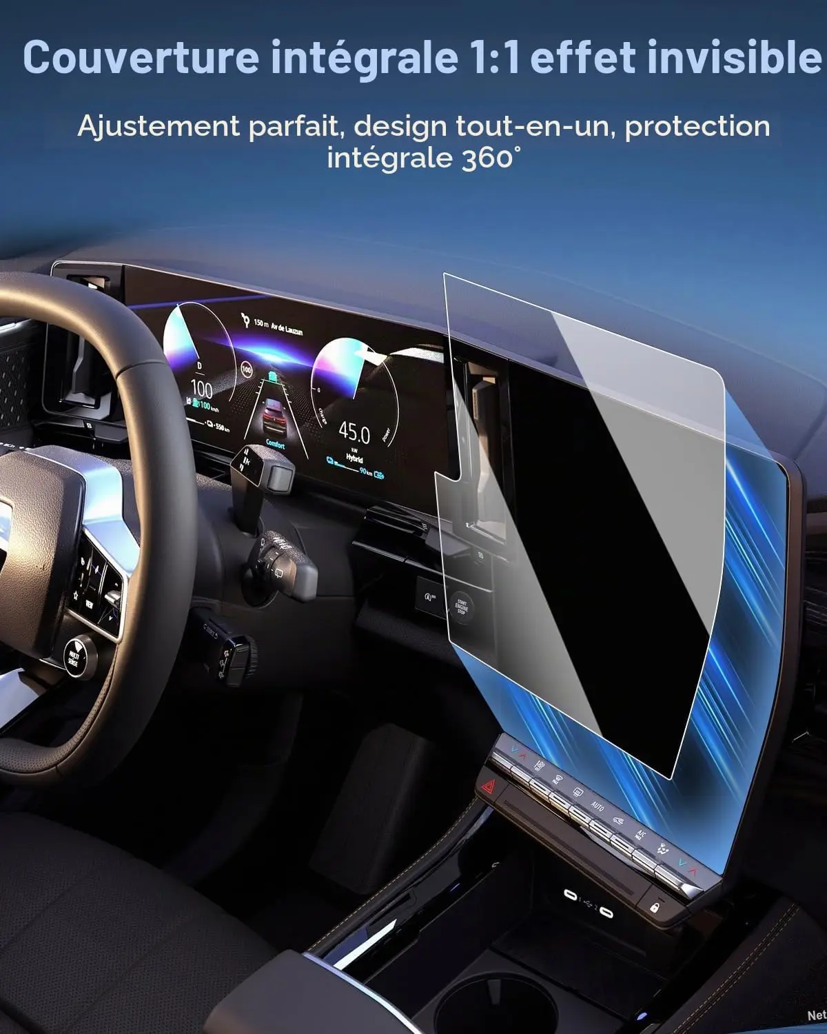 Защитная пленка для экрана Renault Austral AlpineEspace 6RafaleMegane E-TechScenic 2023-2025 2026 (art.: 3920dc0237ffa) - 3920dc0237ffa