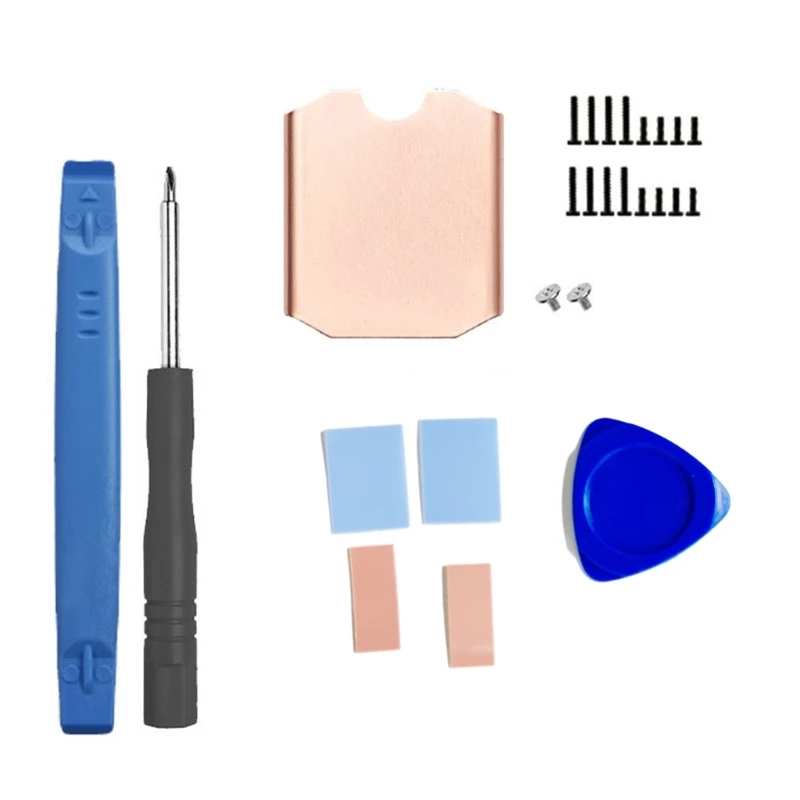 Радиатор NVMe M.2 для SSD 2230 в сборе. Простая установка. Прочный охлаждающий радиатор.