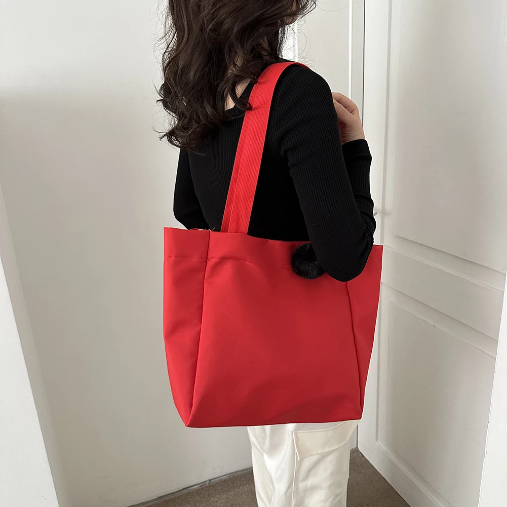 

Сумка на плечо женская, простая повседневная сумочка-тоут на плечо для путешествий, большой клатч для книг, модный клатч