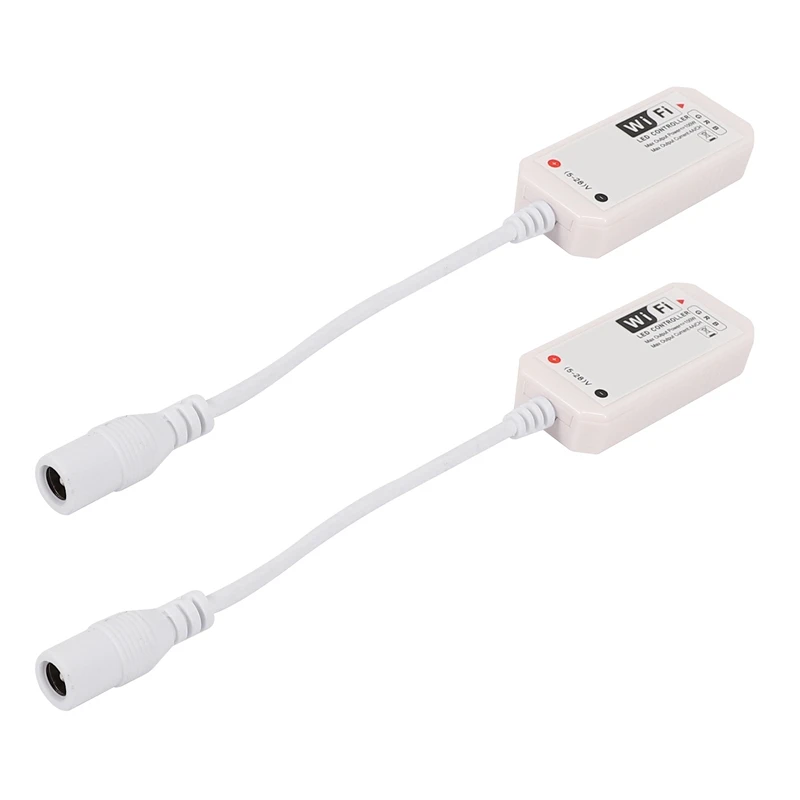 

2X Mini Wifi RGB LED Strip Controller For Iphone Ipad Android Smartphone Tablet