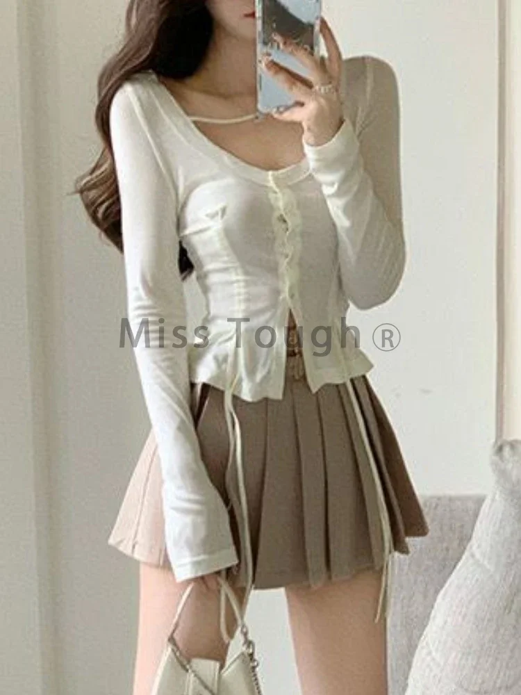 Летние бандажные шикарные комплекты из двух предметов женские повседневные