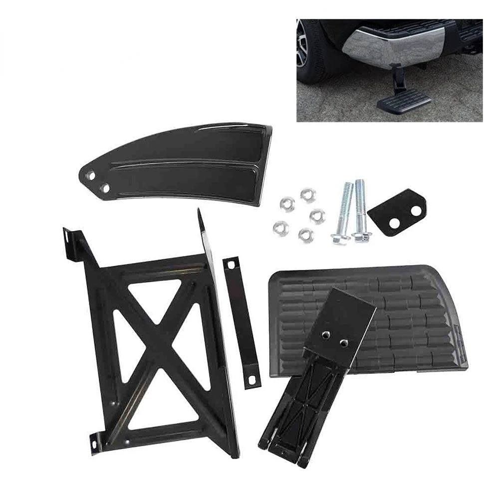

Retractable Bed Step Bumper Foot Step T-Step Folding Kit Truck For Toyota Tundra Limited Platinum SR SR5 2014-2021 PT392-34140