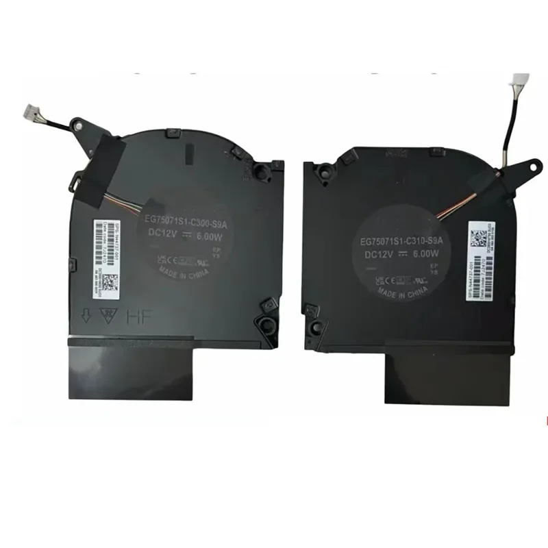 Новый вентилятор охлаждения процессора графического для HP 9PLUS 16-U 16-WF-XF TPN-C167 N44737-001