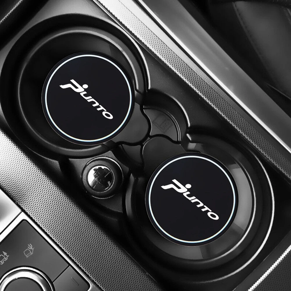 2 шт. силиконовые подставки под стаканы для Fiat Punto