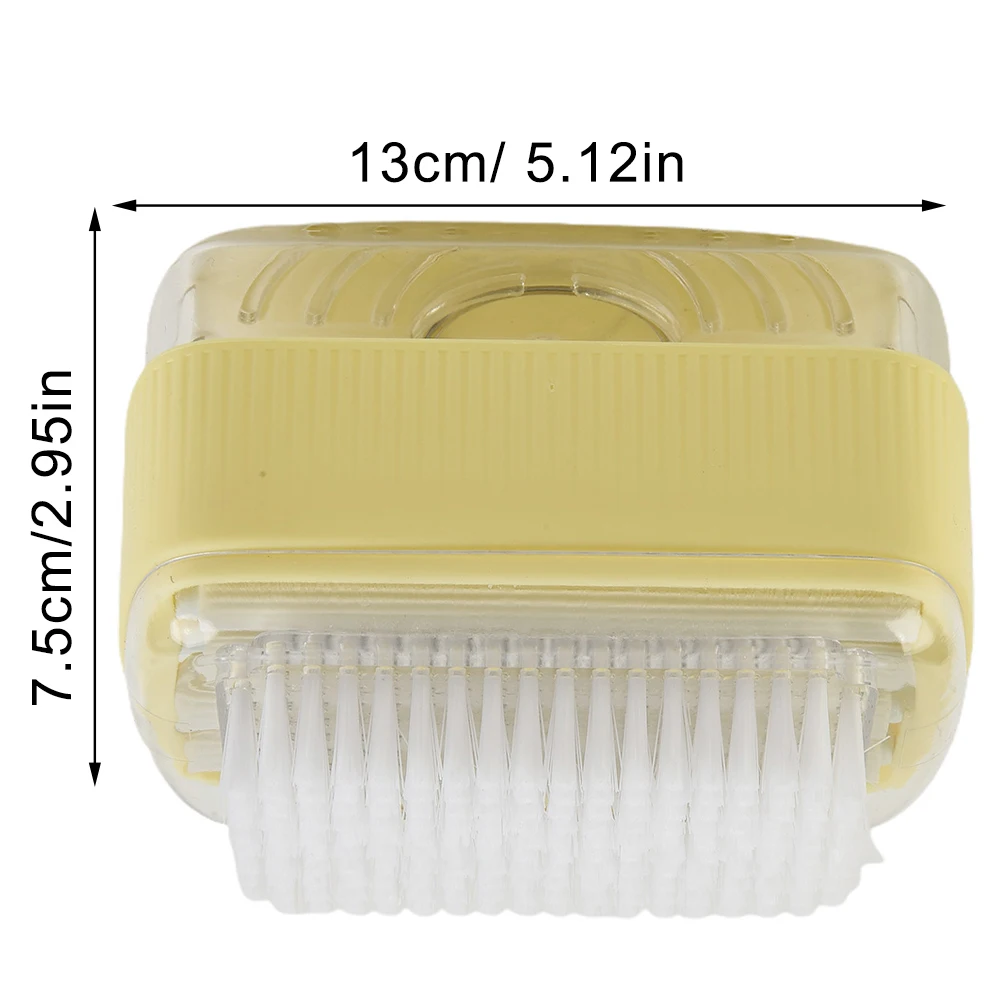 

Foaming Soap Box With Brush Drain Holes Spring Design Non-slip Detachable 2 In 1 Plastic Soft Roller Soap Holder Laundry Tools