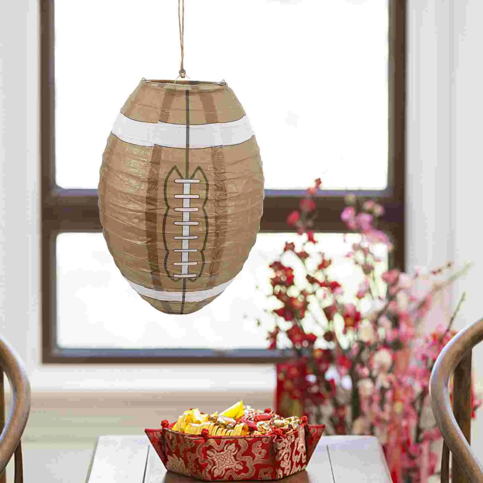 3 шт. бумажные подвесные спортивные декоративные фонарики для дня рождения