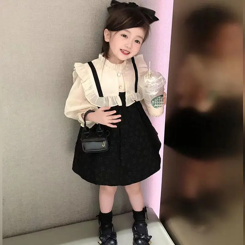 

Brand New Girls Baby Princess Dress Elegant Girl Kids Spring Autumn Birthday Dresses Kids Vestido Children Clothes