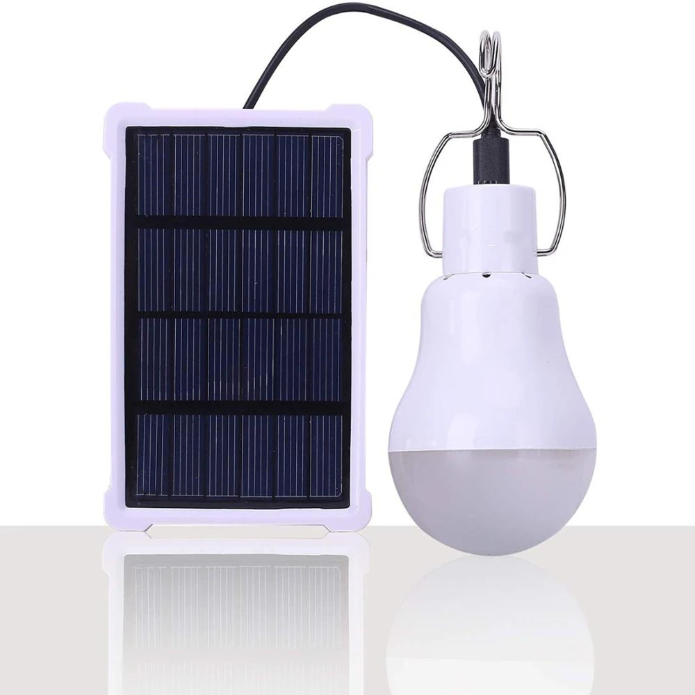 Portable sensor Solar Light 15W Powered Energy Lamp 5V LED Bulb for Outdoors Camping Tent | Освещение