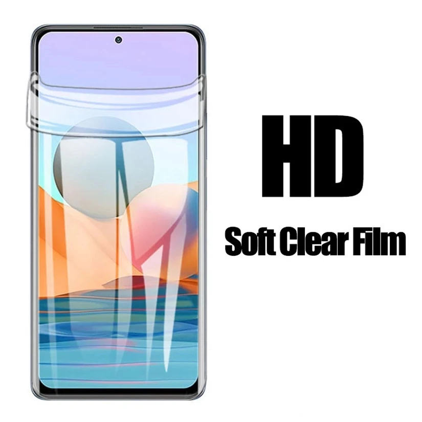 

Hydrogel Film For Redmi Note10 Pro 10S Screen Protector Redmi Note 10 S 9 8 9S T 9T 8T 9A 9C 8A Pro Max A C 5G 11 11T Not Glass