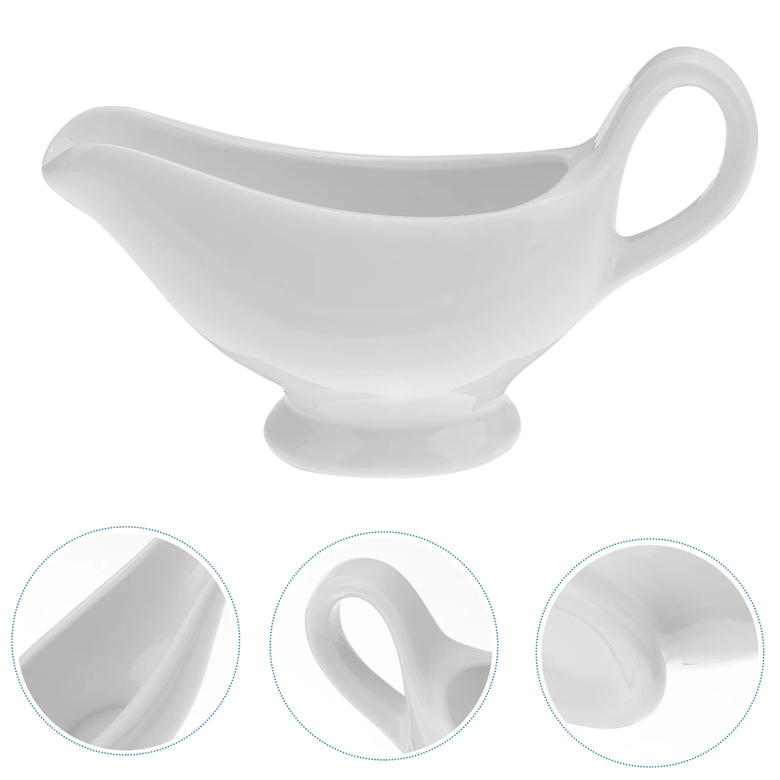 

Sauce Gravy Pitcher Ceramic Creamer Dishes Dish Boat Mini Bowl Soy Bowls Dipping Coffee Porcelain Seasoning Jug Serving Small