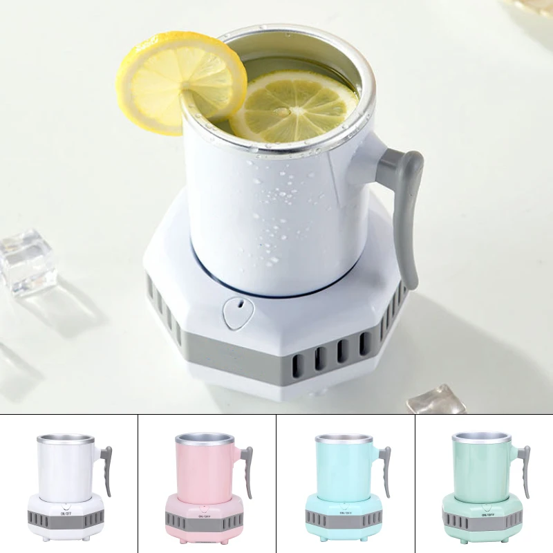 Летний электрический мини-быстрый льдогенератор охлаждающая чашка портативный