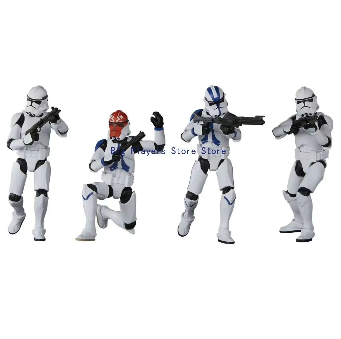 Набор из 4 фигурок-солдатиков-клонов Hasbro Star Wars 332-го отряда, 3,75 дюйма, в наличии (art.: 3920da784b4e5) - 3920da784b4e5