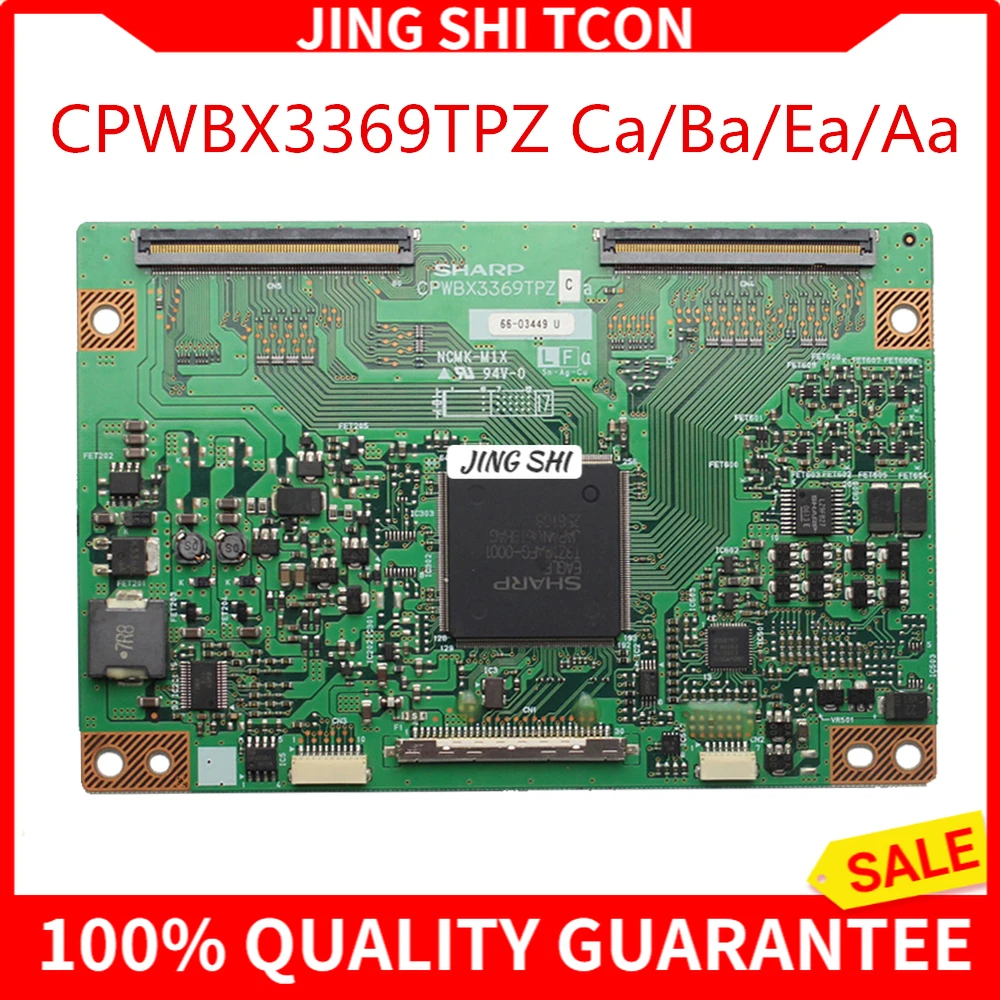 

3369TP TV t-con board CPWBX3369TPZ Ea Ca Ba Aa for SHARP LCD CONTROLLER ...etc. Original Equipment CPWBX 3369TPZ Free Shipping