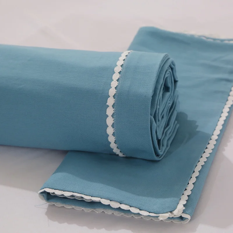 Хлопковый старый грубый тканевый летний коврик трехсекционная хлопковая